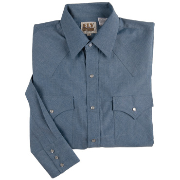 Chambray Western (long sleeve) 