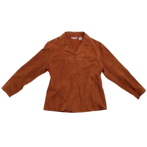 Women's Italian Goat Suede Leather Jacket 
